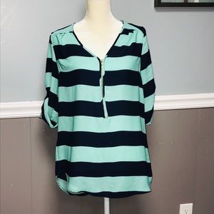 Rue21 Striped Blouse